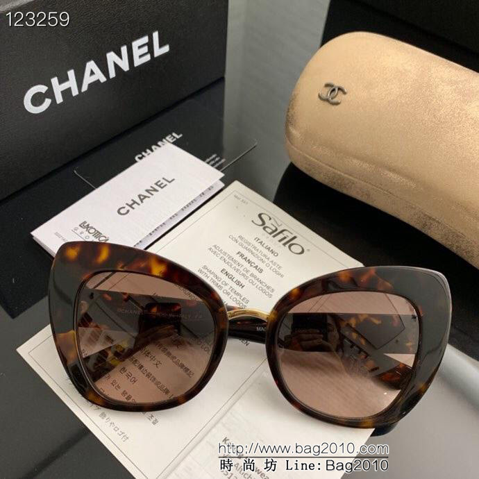 CHANEL香奈兒 19年開春新款 潮流爆款 時尚圓框太陽鏡 高品質 網紅潮款墨鏡  lly1352